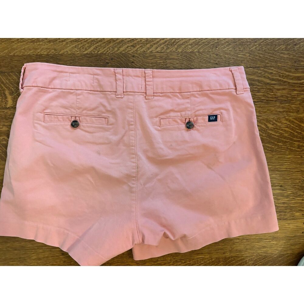 GAP Relaxed Girlfriend Chino Shorts Pink Size 10